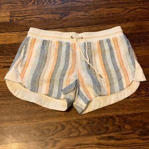 NWOT Athleta linen shorts